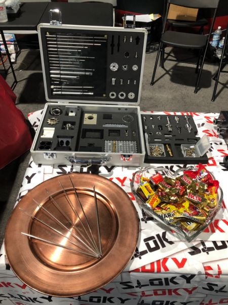 Chienfu Sloky in Westec from Sept 24~26st, booth # 1849